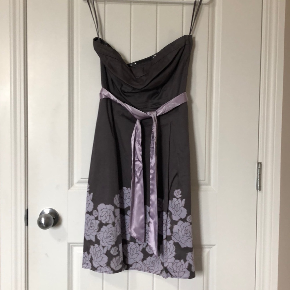 Strapless dress